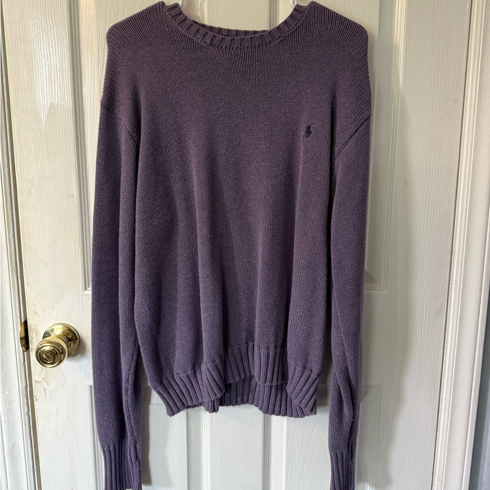 Polo Ralph Lauren Purple Crewneck Sweater